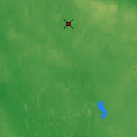 Nearby Forecast Locations - Zolotukha - Mapa