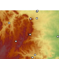 Nearby Forecast Locations - Graskop - Mapa
