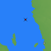 Nearby Forecast Locations - Isla George - Mapa