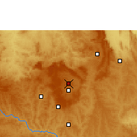 Nearby Forecast Locations - Brasilia - Mapa