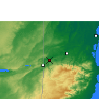 Nearby Forecast Locations - San Ignacio - Mapa